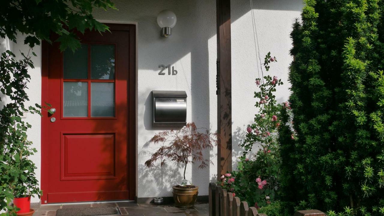 Ruhiges Zimmer Nähe Nürnberg Messe mit Wallbox Exterior foto